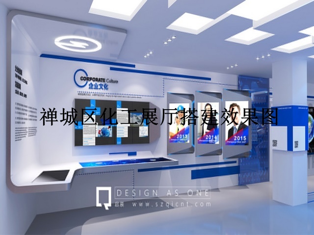 禅城区化工展厅搭建效果图
