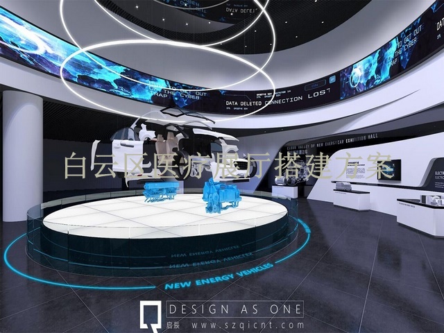 白云区医疗展厅搭建方案