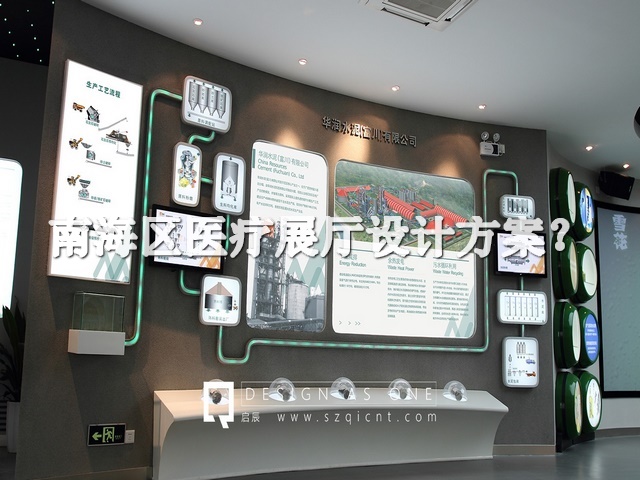 南海区医疗展厅设计方案